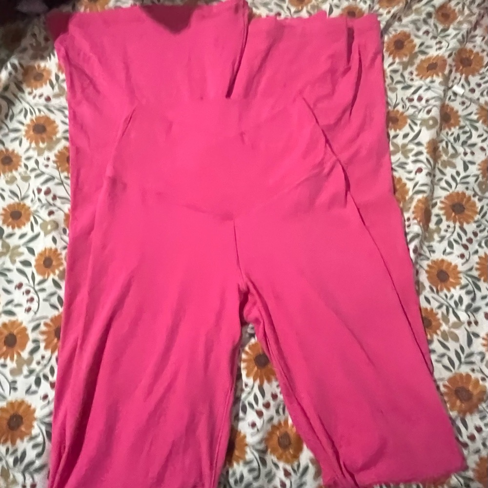 OFFLINE by Aerie real me Pink flare leggings
